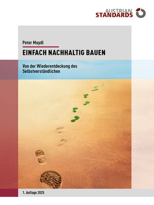 cover image of Einfach nachhaltig Bauen